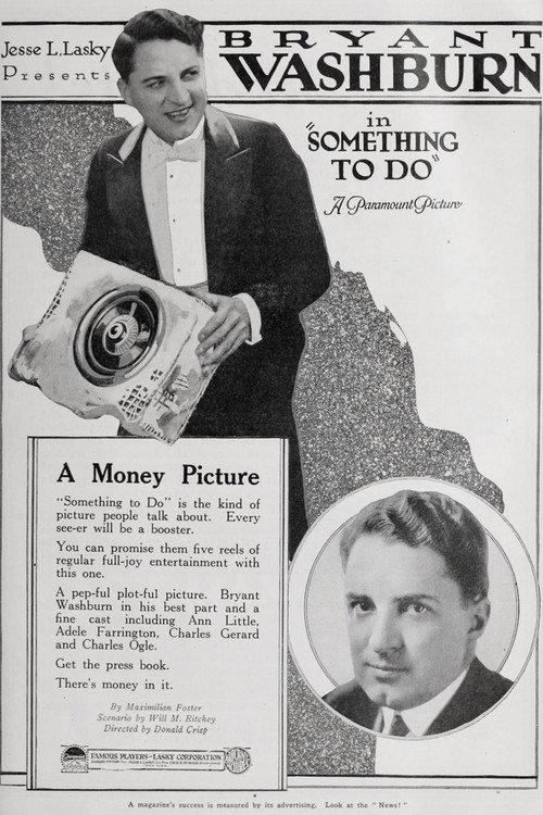Something to Do 1919 official movie poster