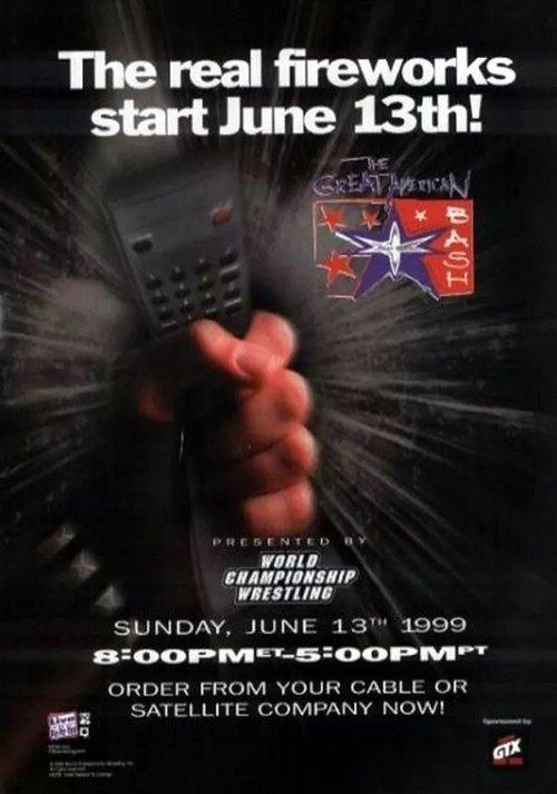 WCW The Great American Bash 1999 1999 official movie poster