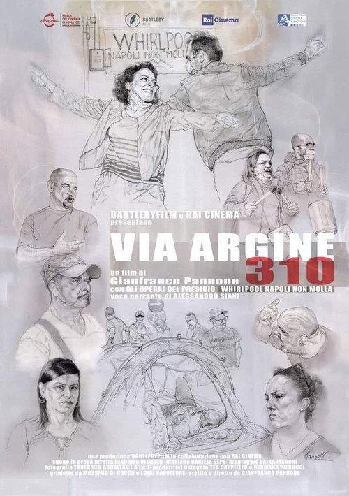 Via Argine 310 2022 official movie poster