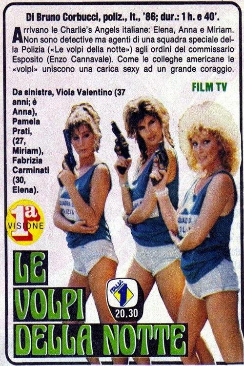 Le volpi della notte 1986 official movie poster