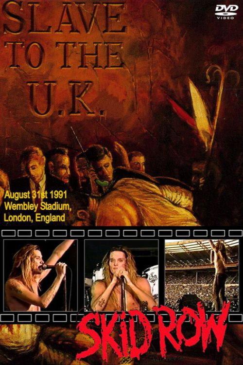 Skid Row | Slave to the U.K. 1991 official movie poster