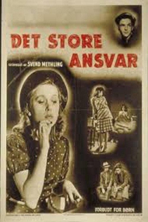 Det store ansvar 1944 official movie poster