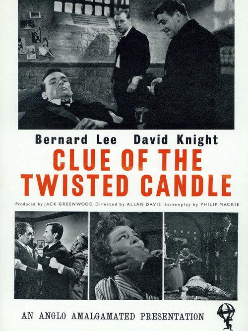 Clue of the Twisted Candle 1960 official movie poster