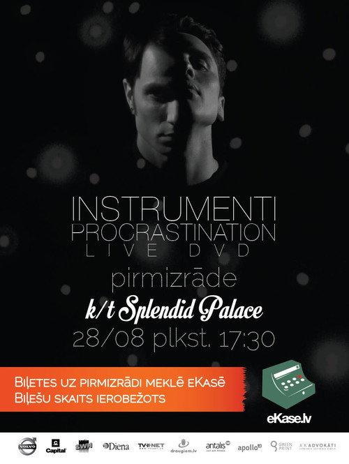 Instrumenti Procrastination LIVE 2014 official movie poster
