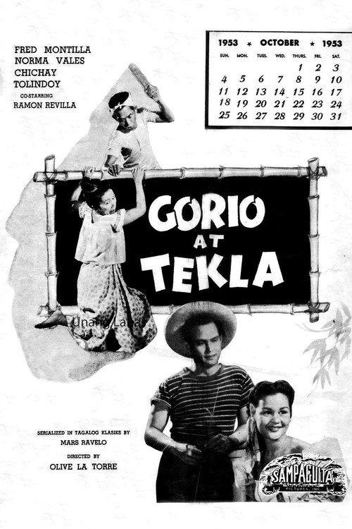 Gorio at Tekla 1953 official movie poster