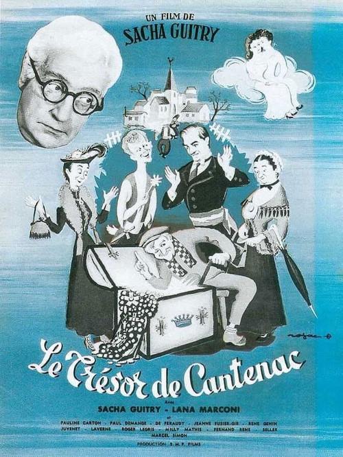 The Treasure of Cantenac 1950 official movie poster