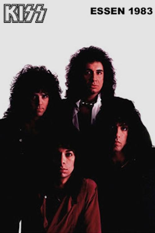 Kiss [1983] Essen 1983 1983 official movie poster