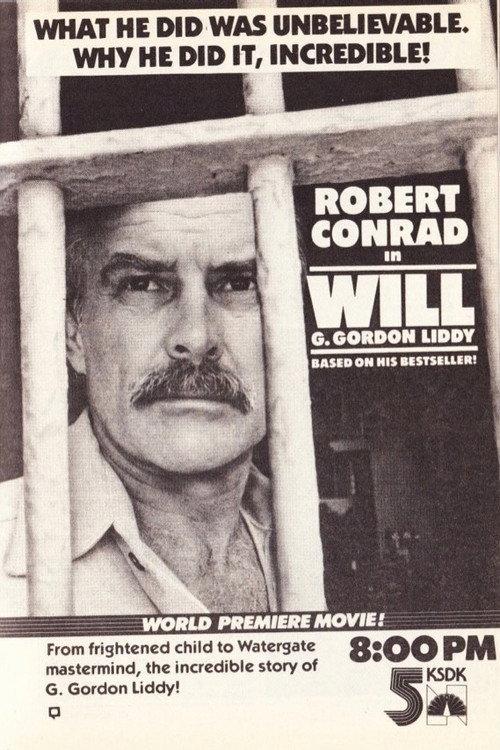 Will: G. Gordon Liddy 1982 official movie poster