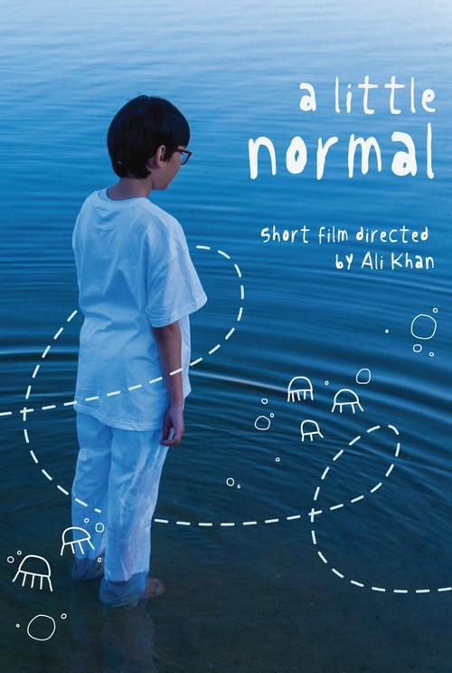 A Little Normal 2025 official movie poster