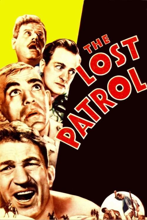 The Lost Patrol 1934 official movie poster