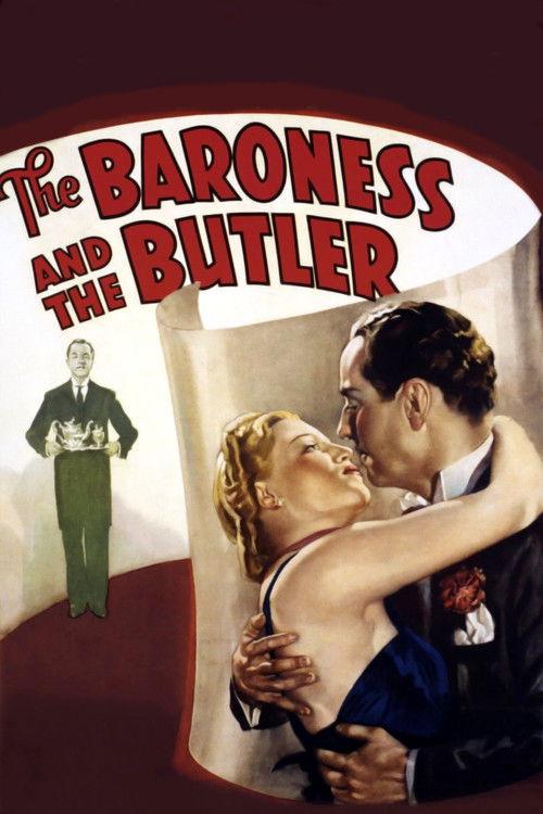 The Baroness and the Butler 1938 official movie poster