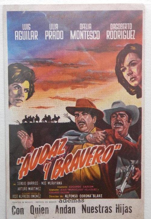 Audaz y bravero 1965 official movie poster