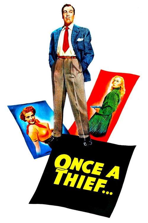 Once a Thief 1950 official movie poster