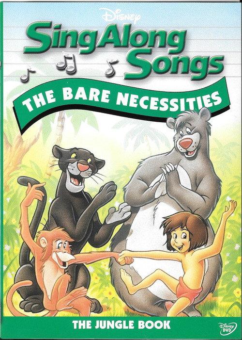 Disney Sing-Along Songs: The Bare Necessities 1987 official movie poster
