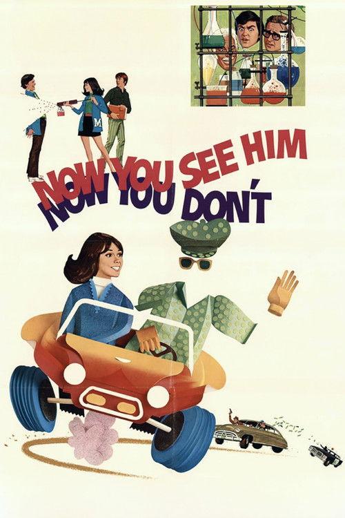 Now You See Him, Now You Don't 1972 official movie poster