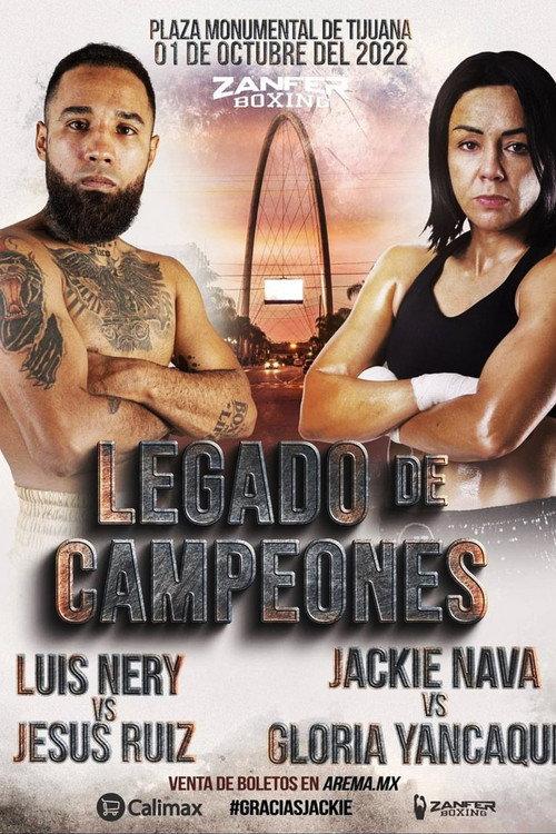 Luis Nery vs. Jesus Ruiz 2022 official movie poster