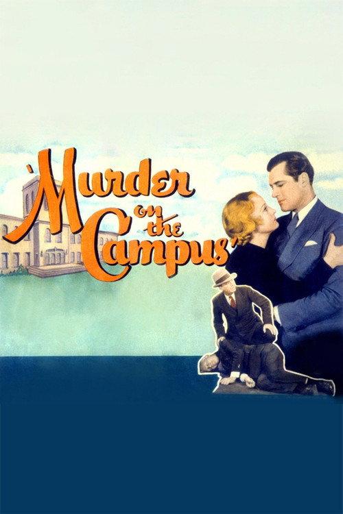 Murder on the Campus 1933 official movie poster