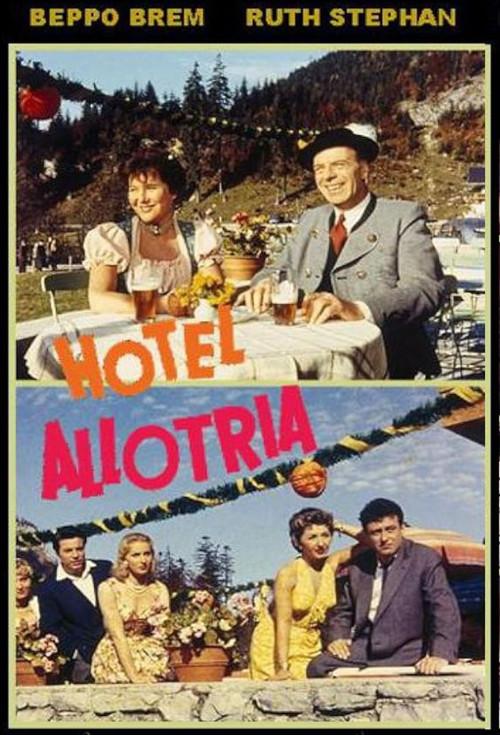 Hotel Allotria 1956 official movie poster