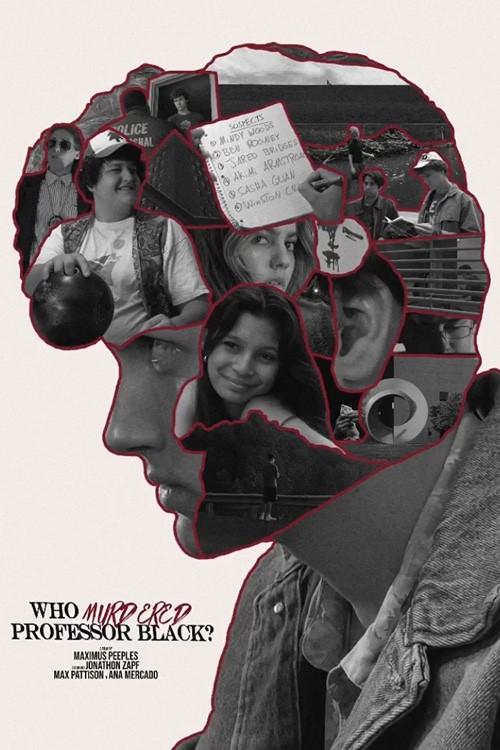 Who Murdered Professor Black? 2023 official movie poster