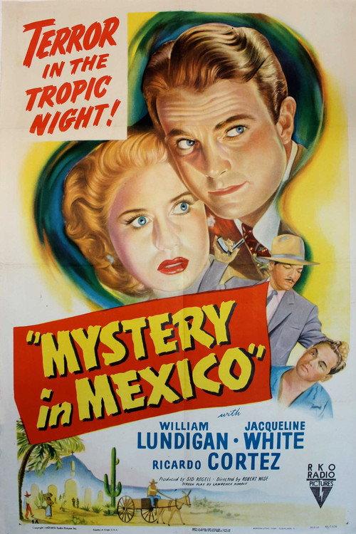 Mystery in Mexico 1948 official movie poster