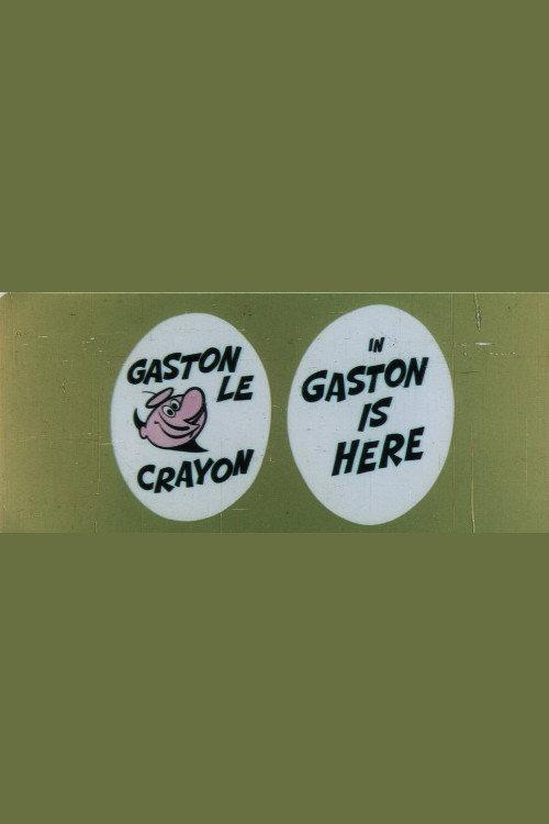 Gaston Is Here 1957 official movie poster