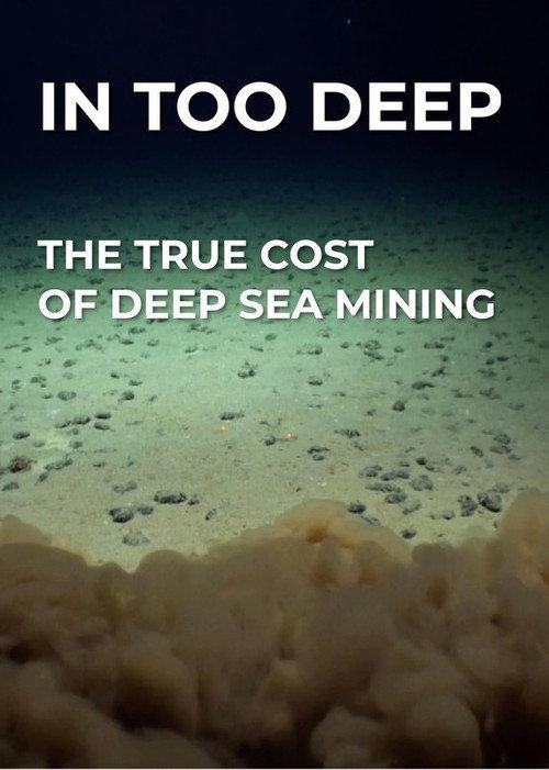 In Too Deep - The True Cost of Deep Sea Mining 2021 official movie poster