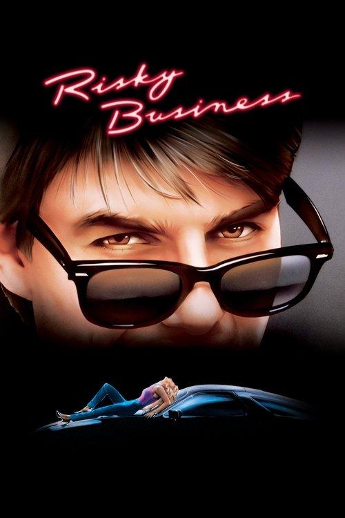 Risky Business 1983 official movie poster