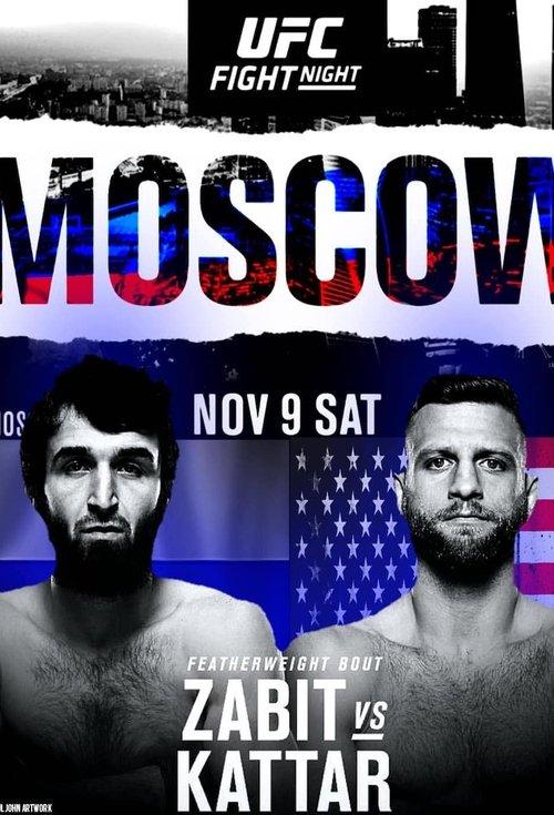 UFC Fight Night 163: Magomedsharipov vs. Kattar 2019 official movie poster