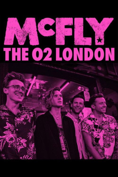McFly: Live at The O2 Arena 2020 official movie poster