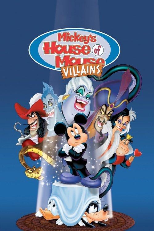 Mickey's House of Villains 2002 official movie poster