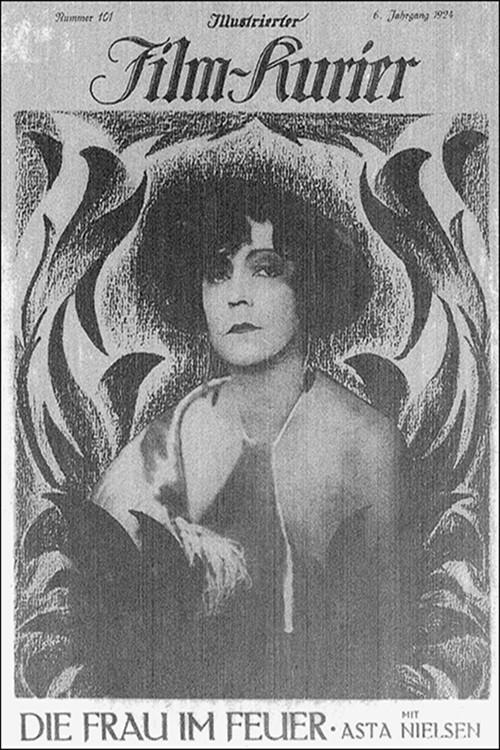 The Woman in Flames 1924 official movie poster