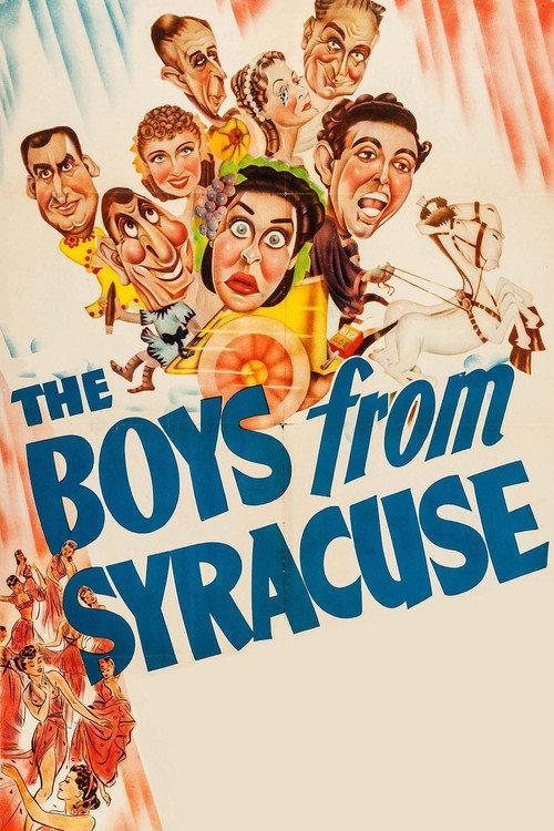 The Boys from Syracuse 1940 official movie poster