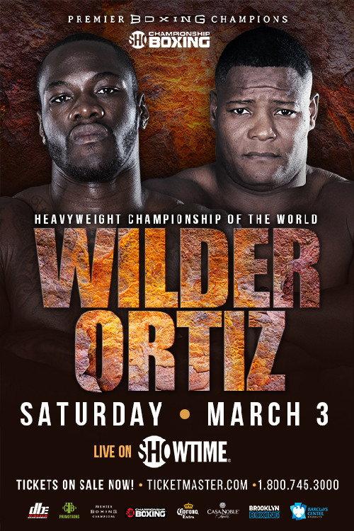 Deontay Wilder vs. Luis Ortiz 2018 official movie poster