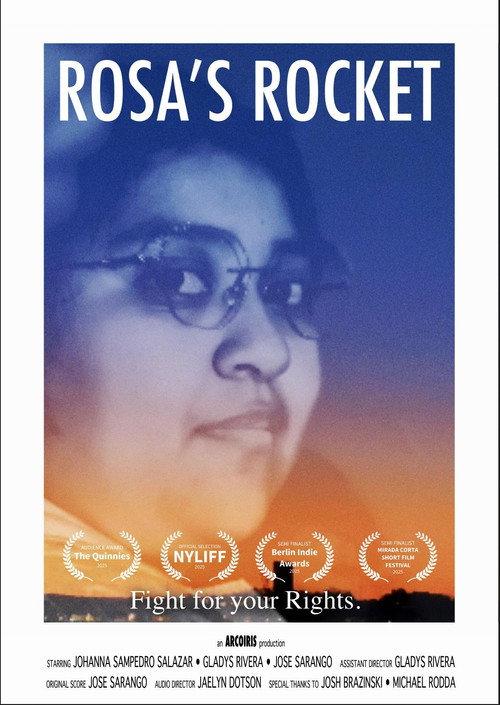 Rosa's Rocket 2025 official movie poster