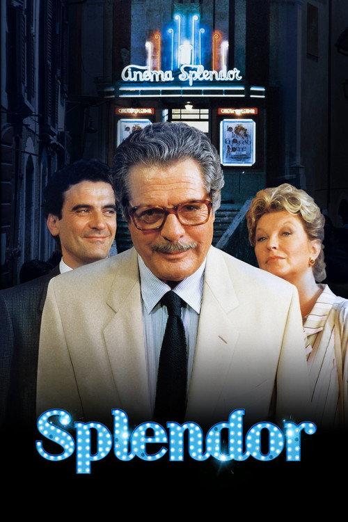 Splendor 1989 official movie poster