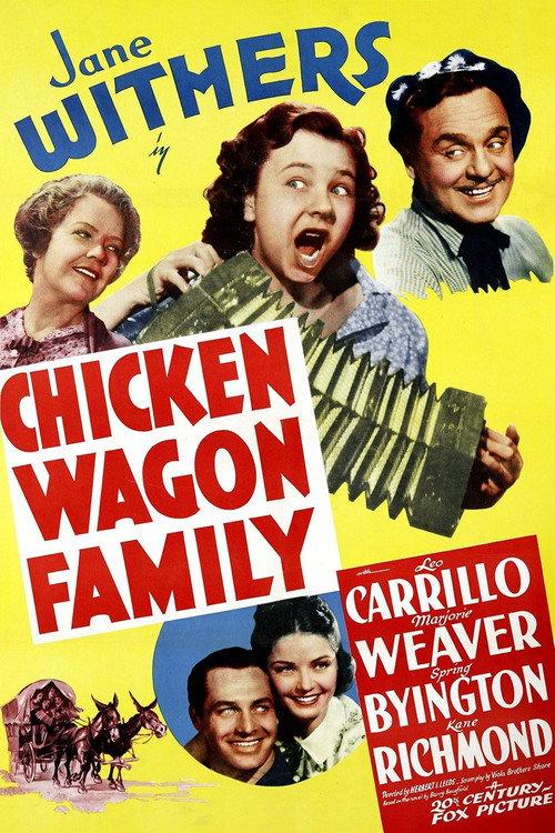 Chicken Wagon Family 1939 official movie poster