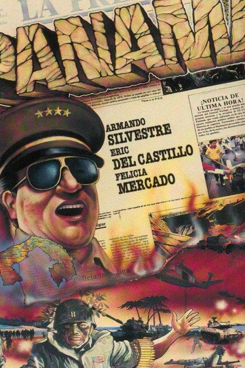 Panama: La Caida de Noriega 1990 official movie poster
