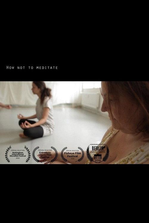 How Not To Meditate 2018 official movie poster
