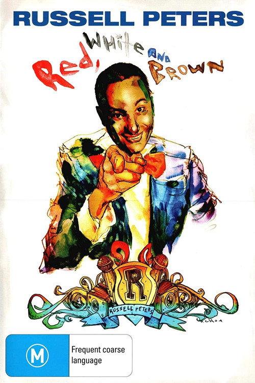 Russell Peters: Red, White and Brown 2008 official movie poster