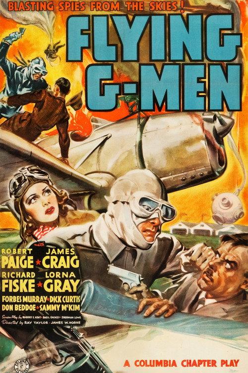 Flying G-Men 1939 official movie poster