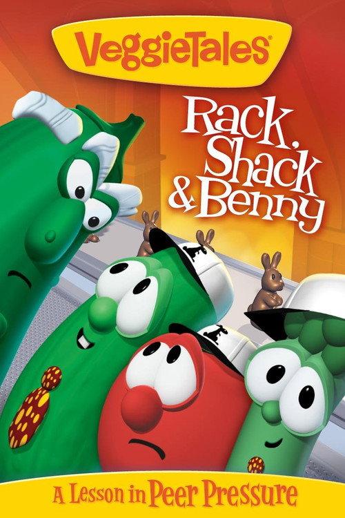 VeggieTales: Rack, Shack & Benny 1995 official movie poster