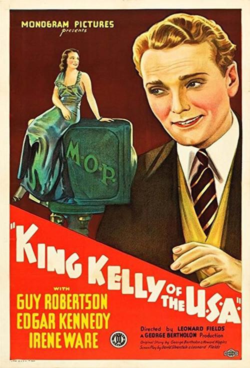 King Kelly of the U.S.A. 1934 official movie poster