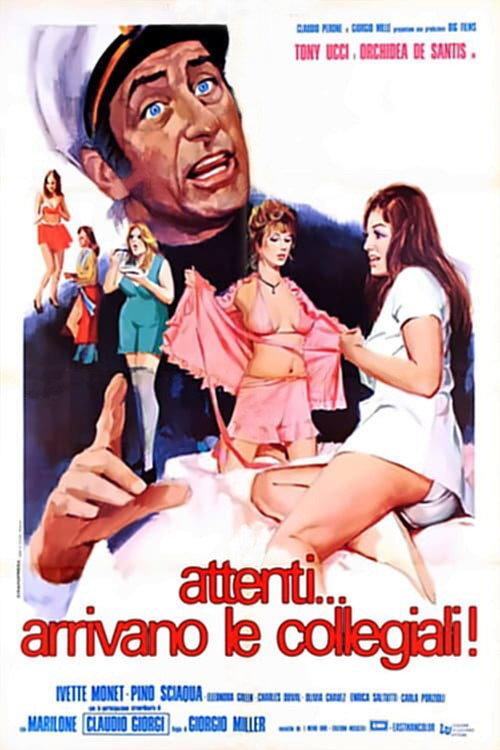 Hurry, the Schoolgirls Are Coming! 1975 official movie poster