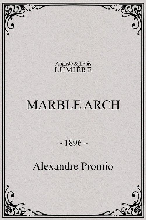 Marble arch 1896 official movie poster