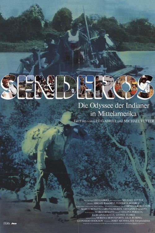 Senderos 1989 official movie poster