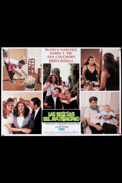 Las delicias del matrimonio 1994 official movie poster
