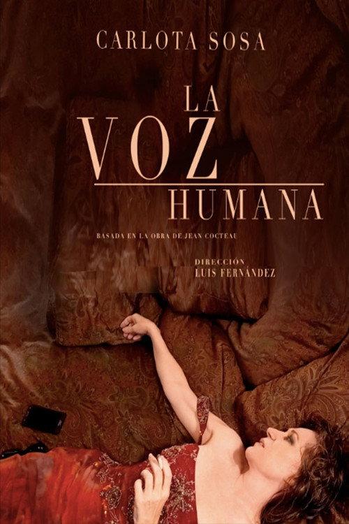 The Human Voice 2021 official movie poster