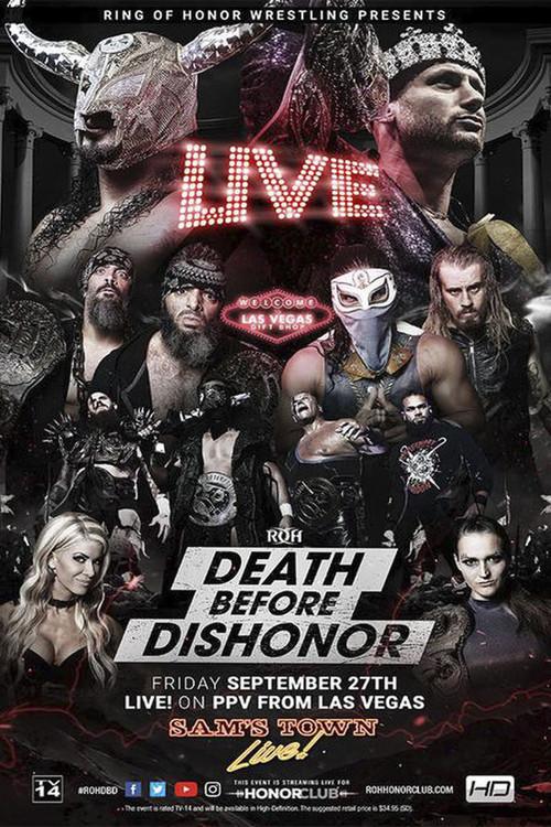 ROH: Death Before Dishonor XVII 2019 official movie poster