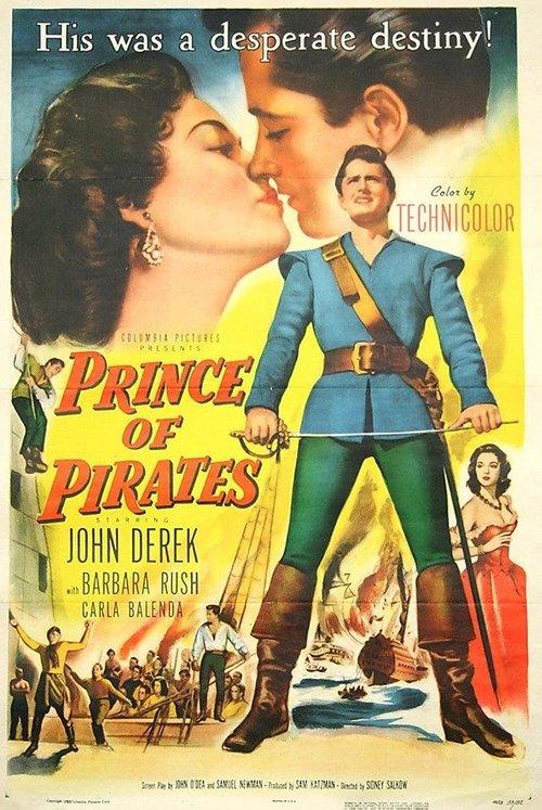 Prince of Pirates 1953 official movie poster