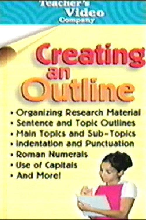 Creating An Outline 1990 official movie poster